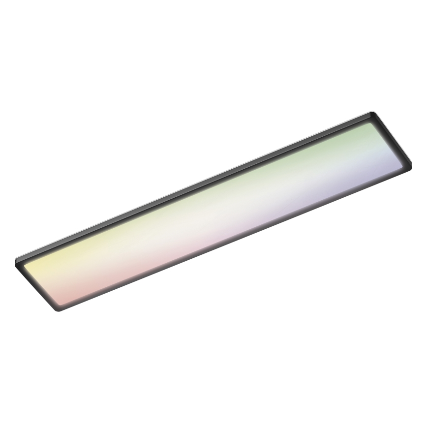 Osram - LED RGBW Stmívatelné stropní svítidlo SMART+ PLANON LED/40W/230V 2800-6500K 98x20 cm Wi-Fi IP54 černá