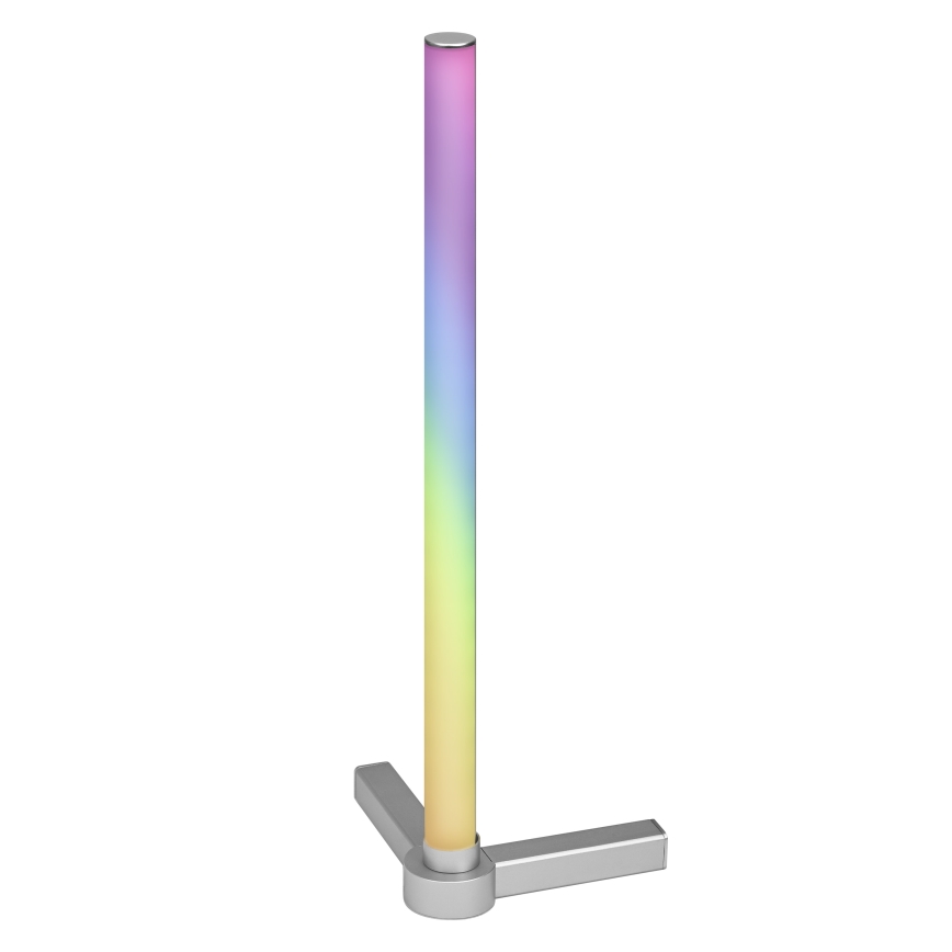 Osram - LED RGBW Stmívatelná stolní lampa SMART+ MAGIC LED/7,5W/230V 2700-6500K stříbrná Wi-Fi + dálkové ovládání