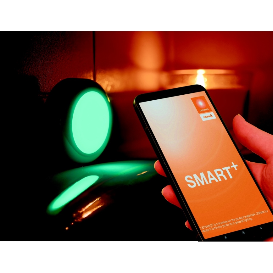 Osram - LED RGBW Stmívatelné dotykové orientační svítidlo SMART+ DOT-IT LED/0,5W/3,7V 300 mAh