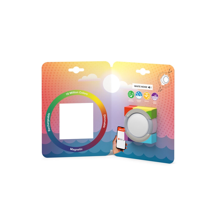 Osram - LED RGBW Stmívatelné dotykové orientační svítidlo SMART+ DOT-IT LED/0,5W/3,7V 300 mAh