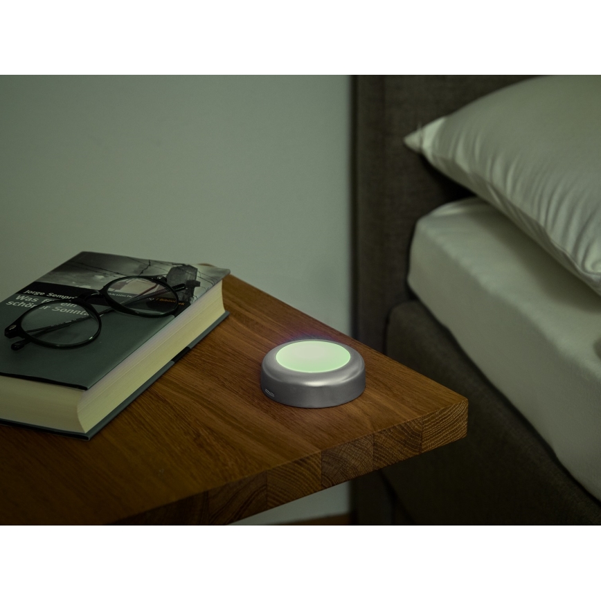 Osram - LED RGBW Stmívatelné dotykové orientační svítidlo SMART+ DOT-IT LED/0,5W/3,7V 300 mAh