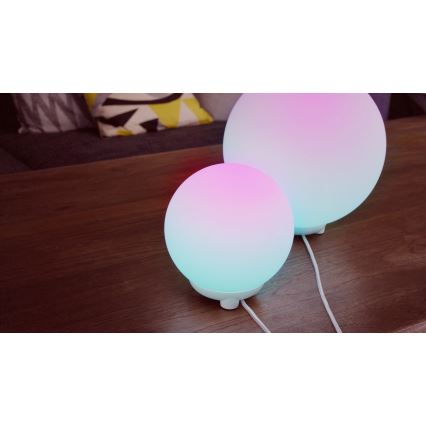 Ledvance - LED RGBW Stmívatelná nabíjecí stolní lampa SMART+ MAGIC LED/2,5W/5V 2200-6500K Wi-Fi bílá