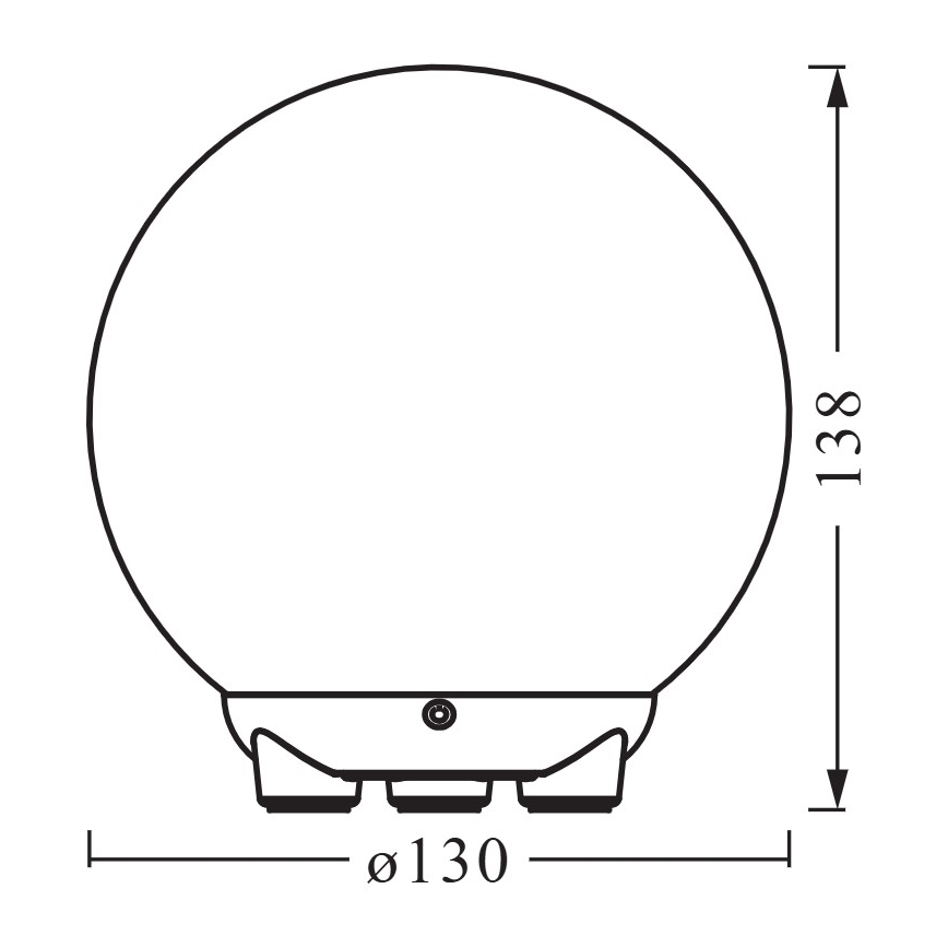 Ledvance - LED RGBW Stmívatelná nabíjecí stolní lampa SMART+ MAGIC LED/2,5W/5V 2200-6500K Wi-Fi bílá