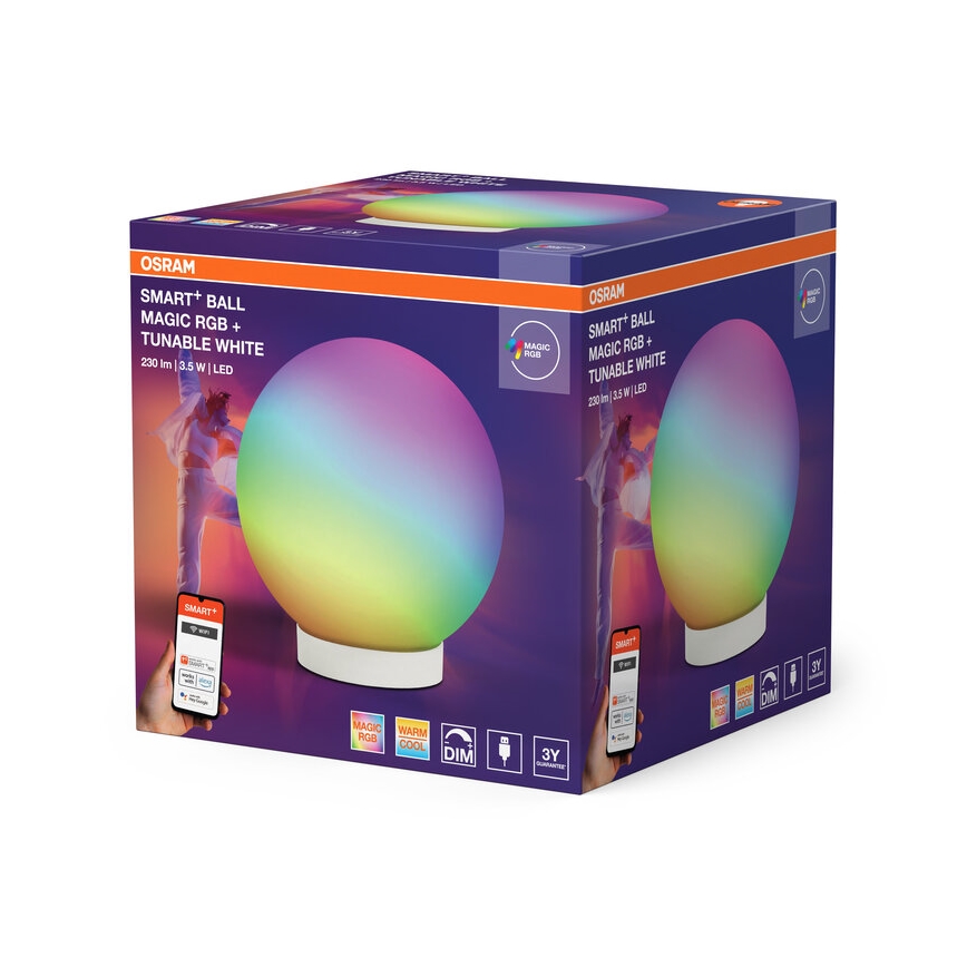 Osram - LED RGBW Stmívatelná stolní lampa SMART+ MAGIC LED/3,5W/5V 2200-6500K Wi-Fi