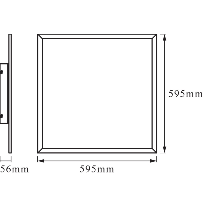 Osram - LED RGBW Stmívatelné stropní svítidlo SMART+ PLANON LED/36W/230V 60x60 cm Wi-Fi