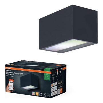 Osram - LED RGBW Stmívatelné venkovní nástěnné svítidlo SMART+ BRICK LED/14W/230V IP44 Wi-Fi