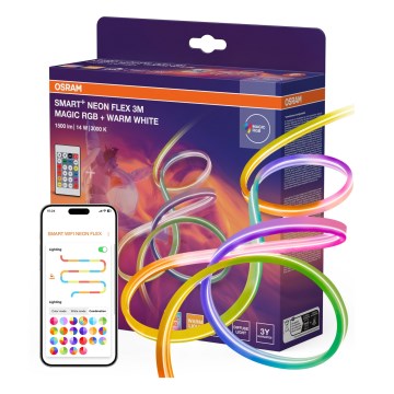 Osram - LED RGBW Stmívatelný venkovní pásek SMART+ MAGIC 3m LED/14W/230V IP44 Wi-Fi + dálkové ovládání
