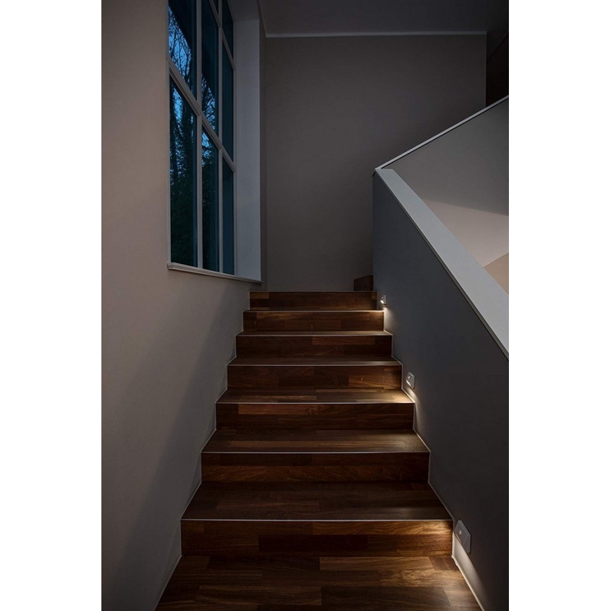 Osram - LED Schodišťové svítidlo se senzorem NIGHTLUX LED/0,25W/3xAAA IP54