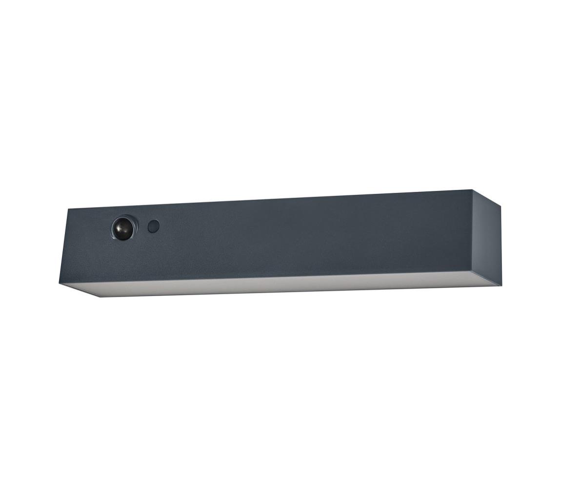 Osram - LED Solární nás. svítidlo ENDURA STYLE LED/12,4W/4,2V 2000 mAh IP54 antr 4099854415173 Antracit
