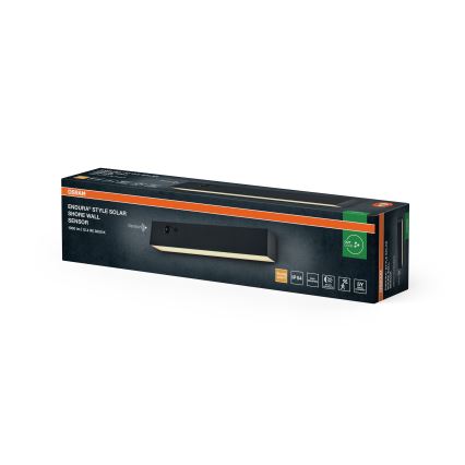 Osram - LED Solární nástěnné svítidlo se senzorem ENDURA STYLE LED/12,4W/4,2V 2000 mAh IP54 antracit
