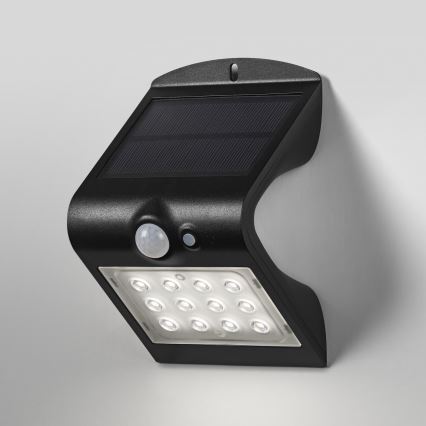 Osram - LED Solární nástěnné svítidlo se senzorem pohybu a soumraku BUTTERFLY LED/1,5W/3,7V 1200 mAh IP65