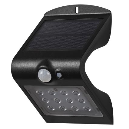 Osram - LED Solární nástěnné svítidlo se senzorem pohybu a soumraku BUTTERFLY LED/1,5W/3,7V 1200 mAh IP65
