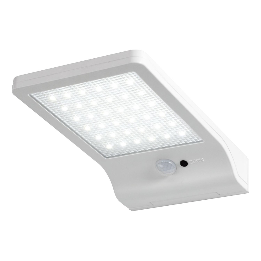 Osram - LED Solární nástěnné svítidlo se senzorem DOORLED LED/3W/3,3V 2000 mAh IP44 bílá