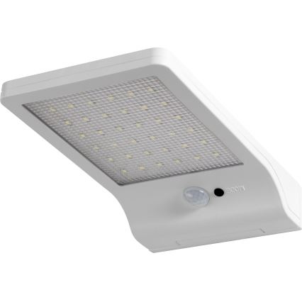 Osram - LED Solární nástěnné svítidlo se senzorem DOORLED LED/3W/3,3V 2000 mAh IP44 bílá