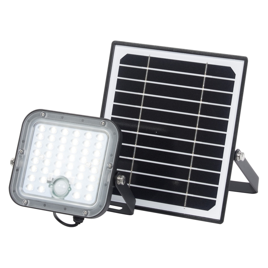 Osram - LED Stmívatelný solární reflektor se senzorem ENDURA LED/10W/4,2V 4000K IP65 černá + dálkové ovládání