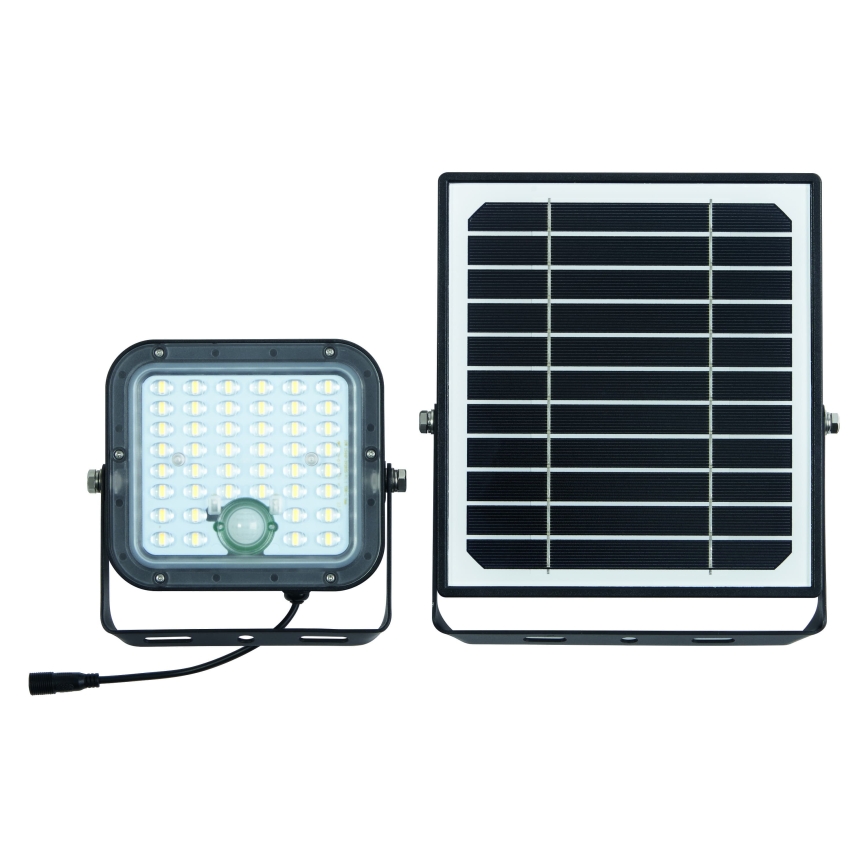 Osram - LED Stmívatelný solární reflektor se senzorem ENDURA LED/10W/4,2V 4000K IP65 černá + dálkové ovládání