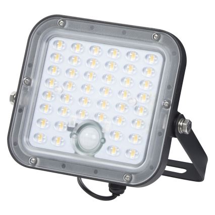 Osram - LED Stmívatelný solární reflektor se senzorem ENDURA LED/10W/4,2V 4000K IP65 černá + dálkové ovládání