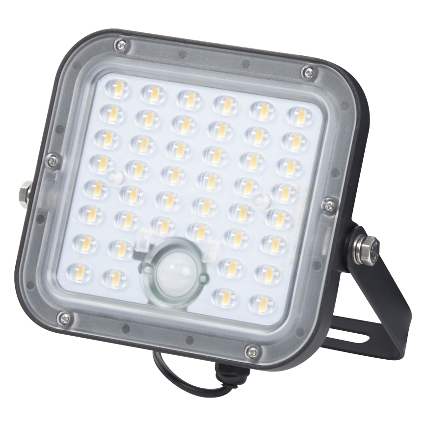 Osram - LED Stmívatelný solární reflektor se senzorem ENDURA LED/10W/4,2V 4000K IP65 černá + dálkové ovládání