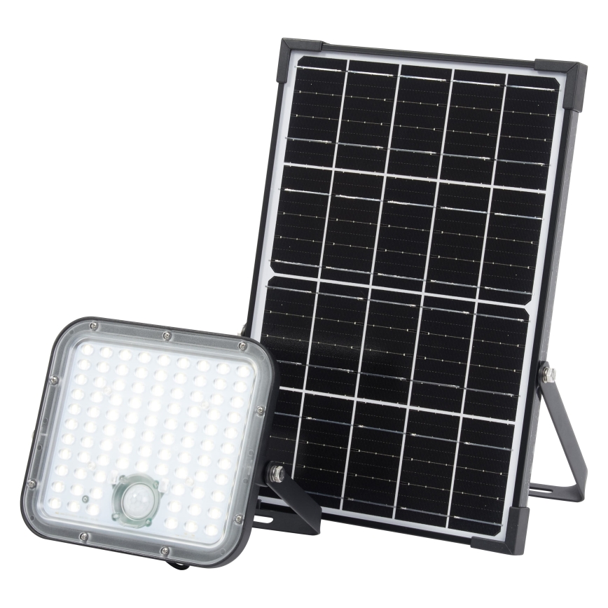 Osram - LED Stmívatelný solární reflektor se senzorem ENDURA LED/30W/6,4V 4000K IP65 černá + dálkové ovládání