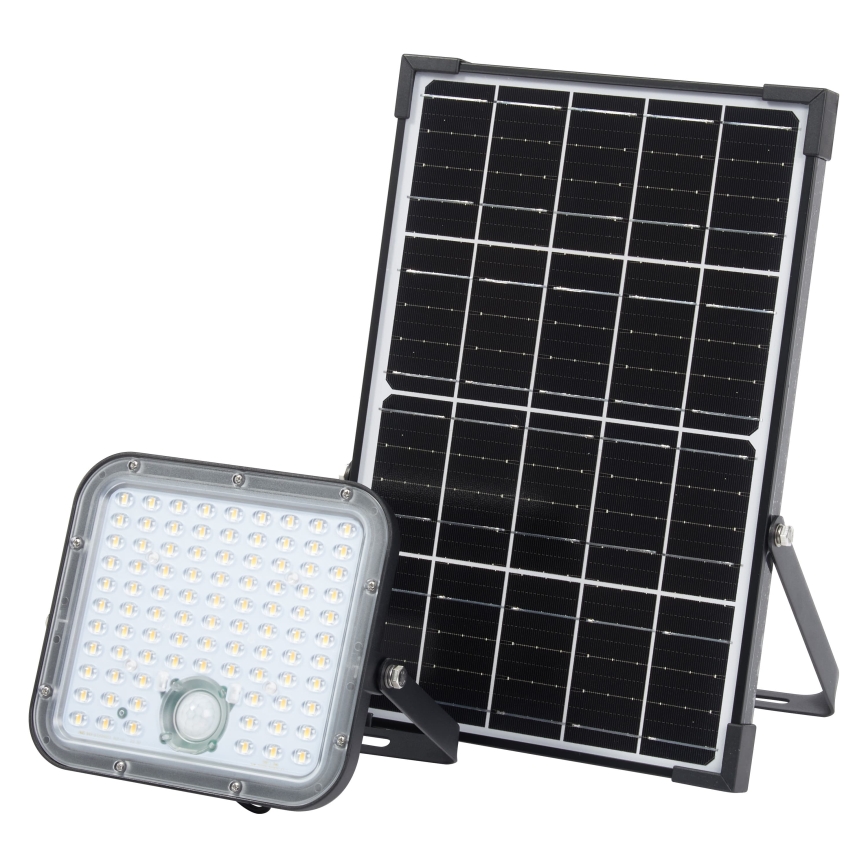 Osram - LED Stmívatelný solární reflektor se senzorem ENDURA LED/30W/6,4V 4000K IP65 černá + dálkové ovládání