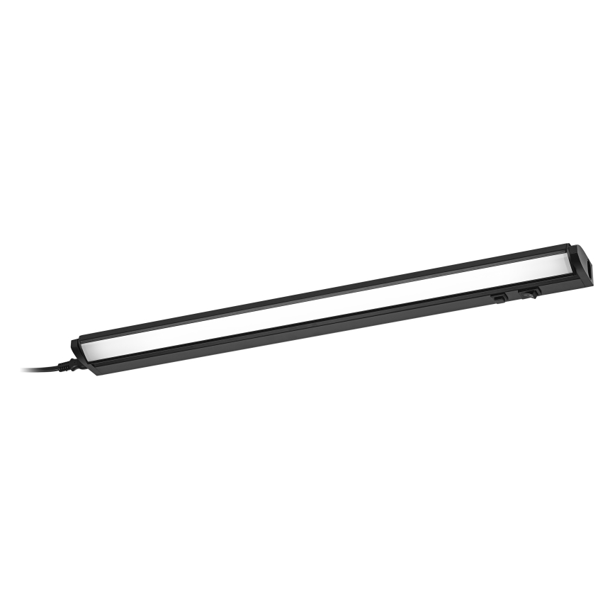 Osram - LED Stmívatelné podlinkové svítidlo LINEAR TURN LED/10W/230V 3000/4000/6500K 55 cm černá