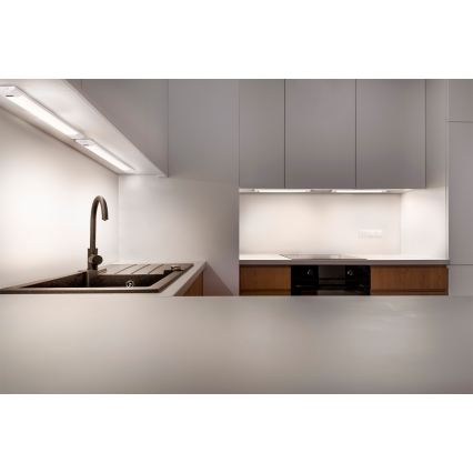 Osram - LED Stmívatelné podlinkové svítidlo se senzorem pohybu LINEAR EDGE LED/8W/230V 3000/4000/6500K 50 cm bílá