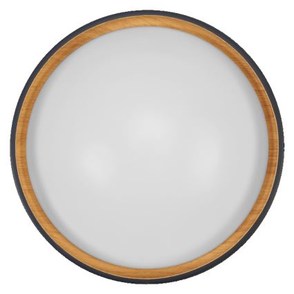 Osram - LED Stmívatelné stropní svítidlo ORBIS LIVIA LED/16W/230V pr. 30 cm antracit/hnědá