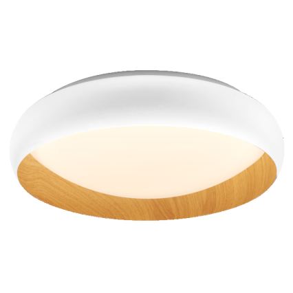 Osram - LED Stmívatelné stropní svítidlo ORBIS LIVIA LED/24W/230V pr. 43 cm bílá/hnědá