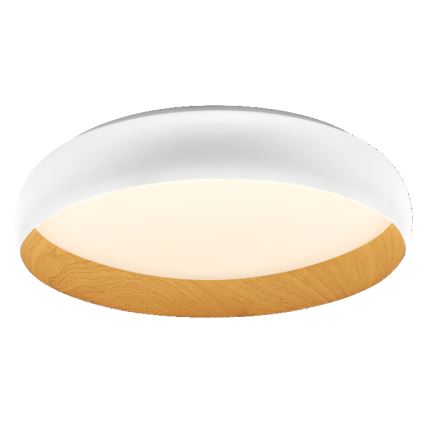 Osram - LED Stmívatelné stropní svítidlo ORBIS LIVIA LED/36W/230V pr. 52 cm bílá/hnědá