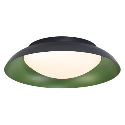 Osram - LED Stmívatelné stropní svítidlo ORBIS PLATE LED/19W/230V pr. 31 cm zelená/černá
