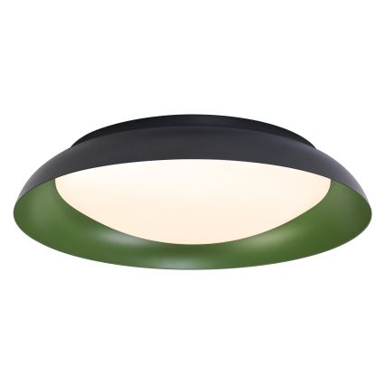 Osram - LED Stmívatelné stropní svítidlo ORBIS PLATE LED/45W/230V pr. 48 cm zelená/černá
