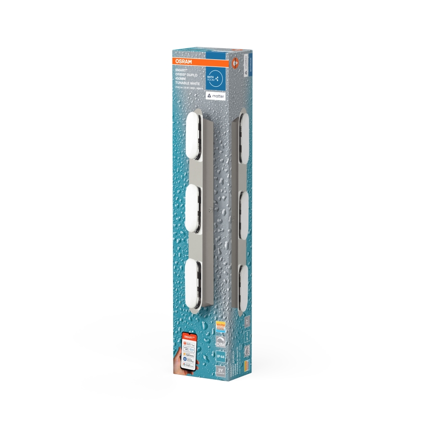 Osram - LED Stmívatelné koupelnové nástěnné svítidlo SMART+ DUPLO LED/20W/230V 3000-6500K IP44 Wi-Fi