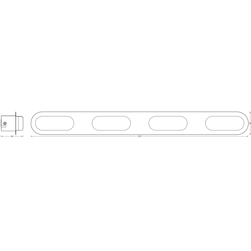 Osram - LED Stmívatelné koupelnové nástěnné svítidlo SMART+ DUPLO LED/24W/230V 3000-6500K IP44 Wi-Fi