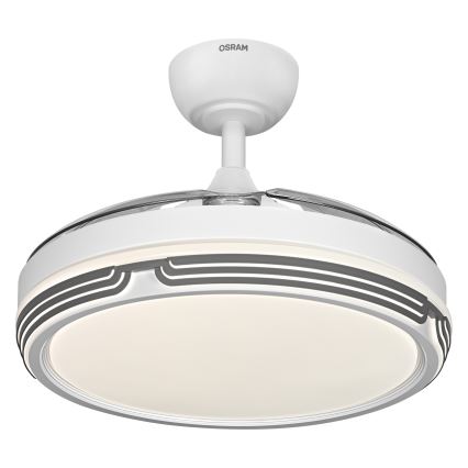 Osram - LED Stmívatelné stropní svítidlo s ventilátorem LEVECHE LED/36W/230V 3000/4000/6500K + dálkové ovládání