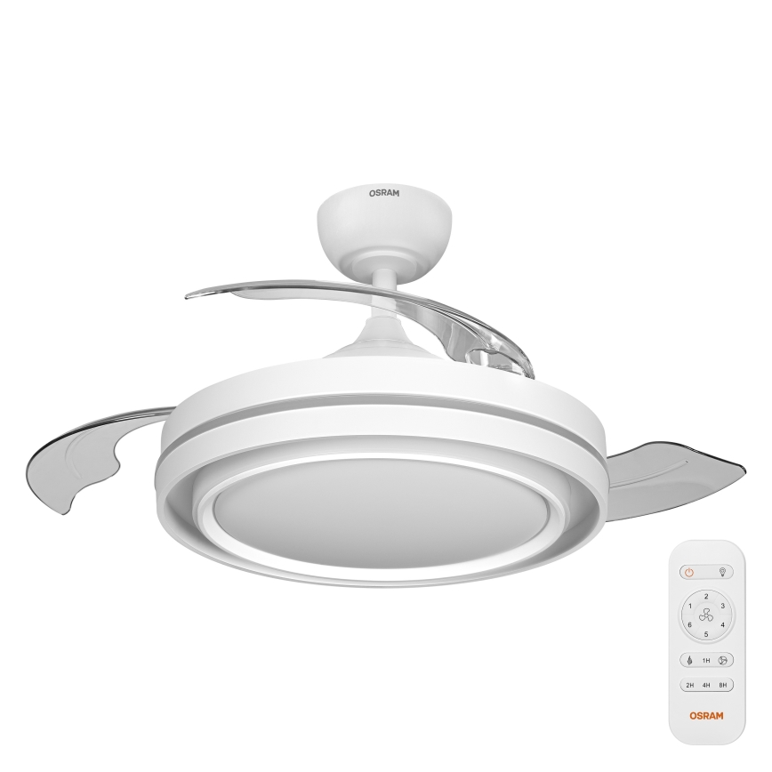 Osram - LED Stmívatelné stropní svítidlo s ventilátorem PONIENTE LED/36W/230V 3000/4000/6500K + dálkové ovládání