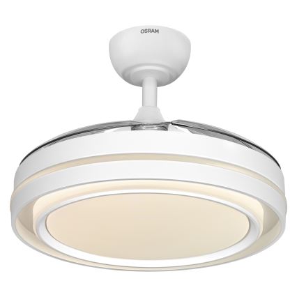 Osram - LED Stmívatelné stropní svítidlo s ventilátorem PONIENTE LED/36W/230V 3000/4000/6500K + dálkové ovládání