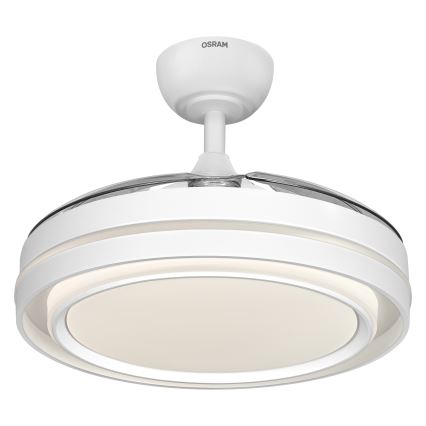 Osram - LED Stmívatelné stropní svítidlo s ventilátorem PONIENTE LED/36W/230V 3000/4000/6500K + dálkové ovládání