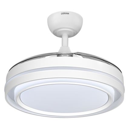 Osram - LED Stmívatelné stropní svítidlo s ventilátorem PONIENTE LED/36W/230V 3000/4000/6500K + dálkové ovládání