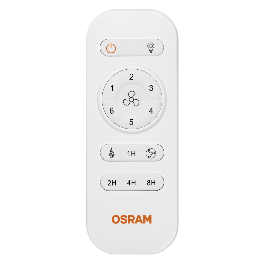 Osram - LED Stmívatelné stropní svítidlo s ventilátorem PONIENTE LED/36W/230V 3000/4000/6500K + dálkové ovládání
