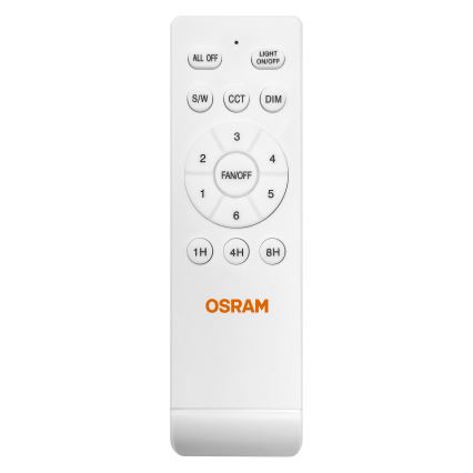 Osram - LED Stmívatelné stropní svítidlo s ventilátorem SOLANO LED/26W/230V 3000/4000/6500K + dálkové ovládání