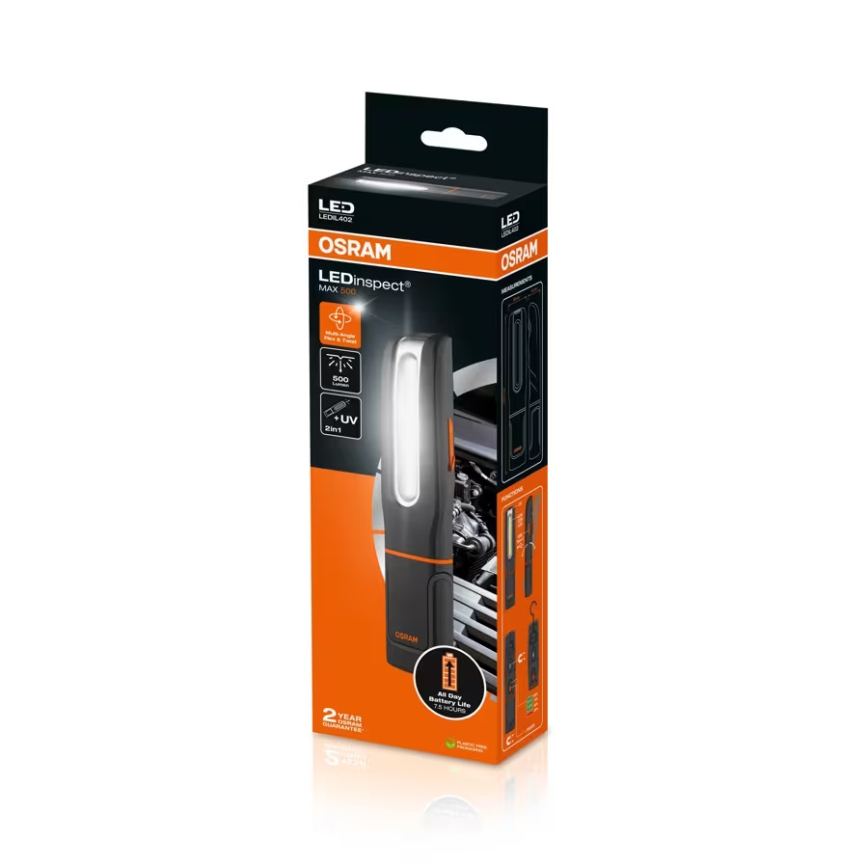 Osram - LED Stmívatelná nabíjecí svítilna LEDINSPECT MAX500 LED/16W/3,7V IP65