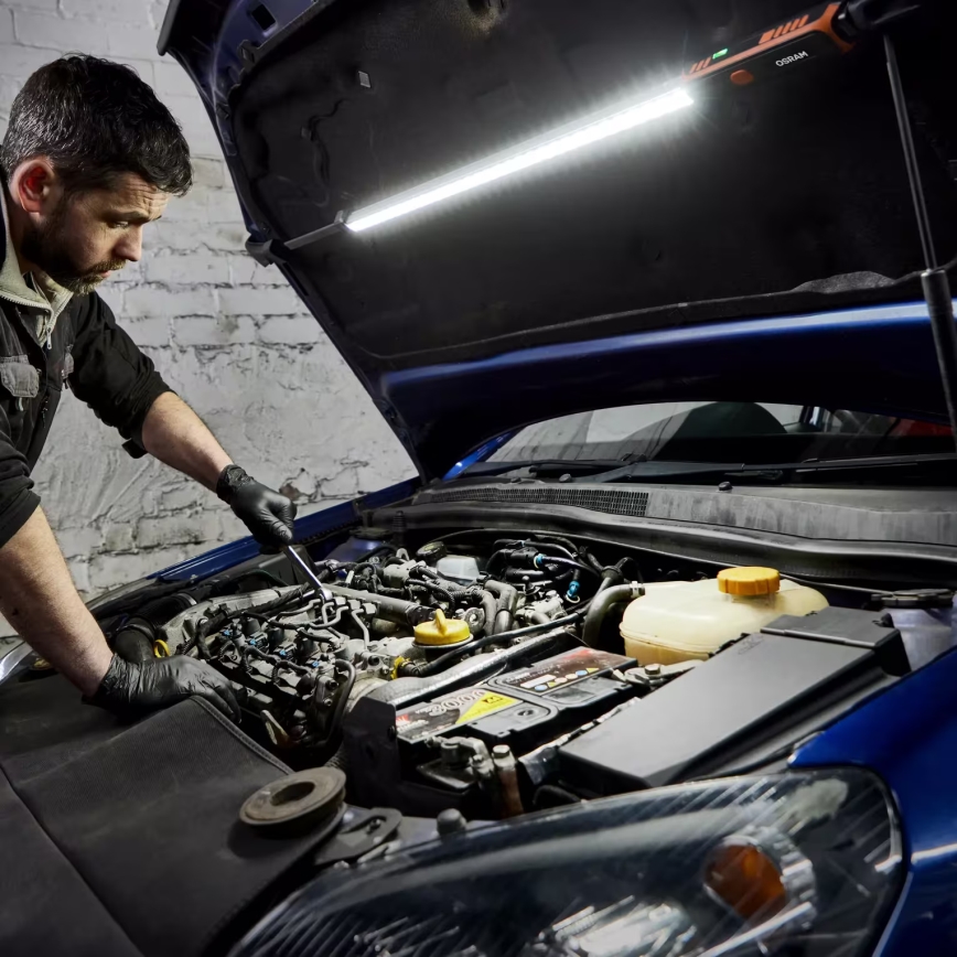 Osram - LED Stmívatelná nabíjecí svítilna LEDINSPECT UNDERBONNET LED/16W/3,7V IP65