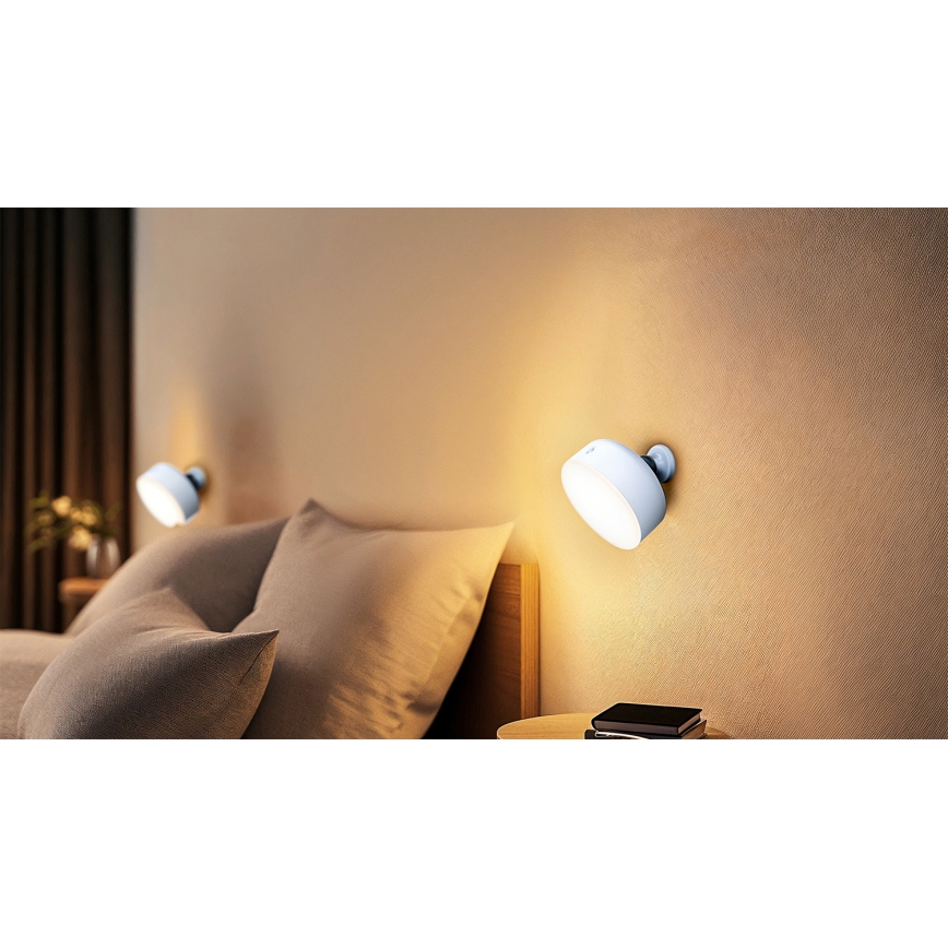 Osram - LED Stmívatelná nabíjecí stolní lampa 3v1 DECOR HELPER LED/1,8W/5V bílá