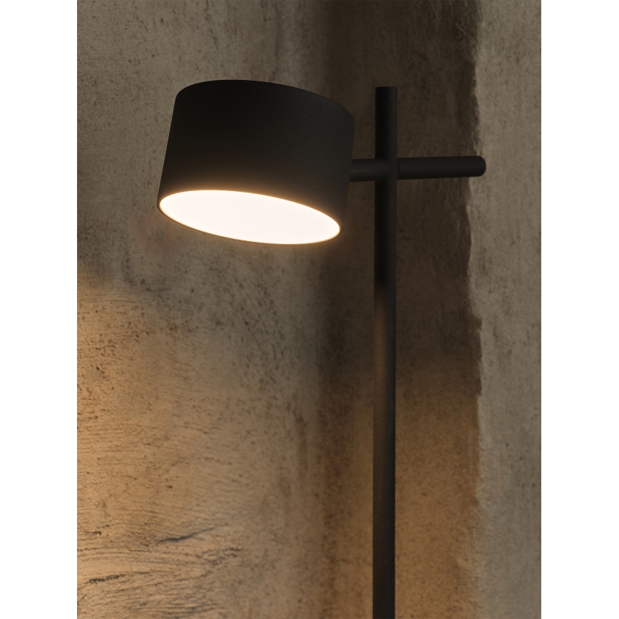 Osram - LED Stmívatelná dotyková stojací lampa DECOR KYOTO LED/12W/230V CRI 90 černá