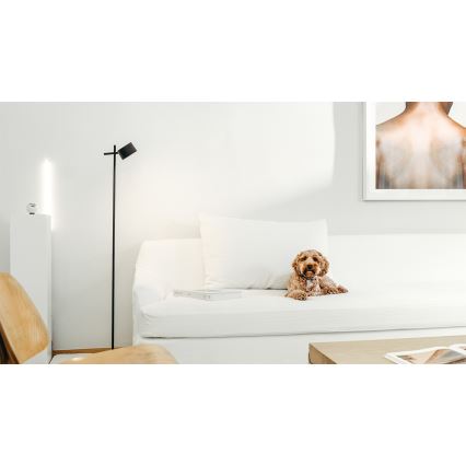 Osram - LED Stmívatelná dotyková stojací lampa DECOR KYOTO LED/12W/230V CRI 90 černá