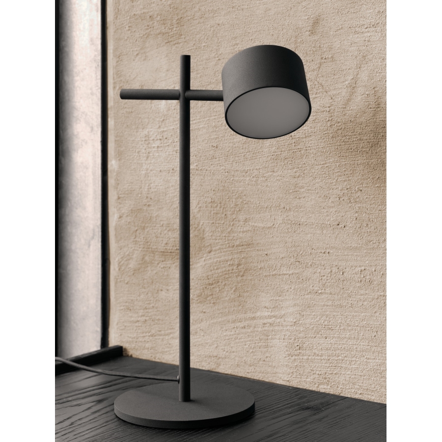 Osram - LED Stmívatelná dotyková stolní lampa DECOR KYOTO LED/12W/230V CRI 90 černá