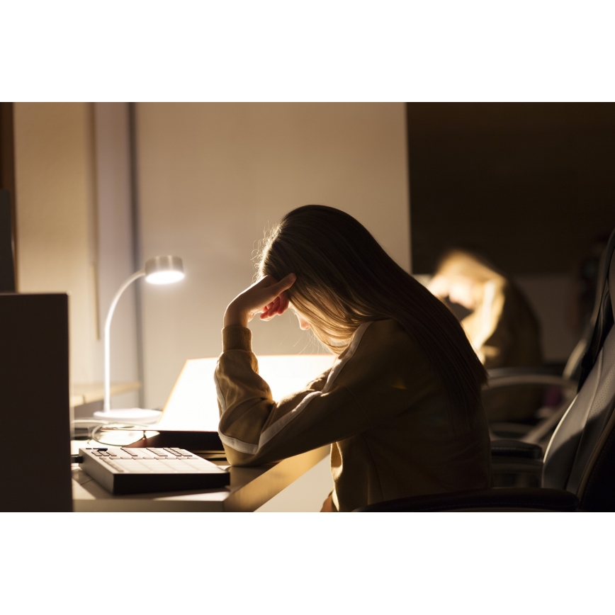 Osram - LED Stmívatelná stolní lampa OFFICE LINE LED/4,8W/230V 3000/4000/6500K bílá