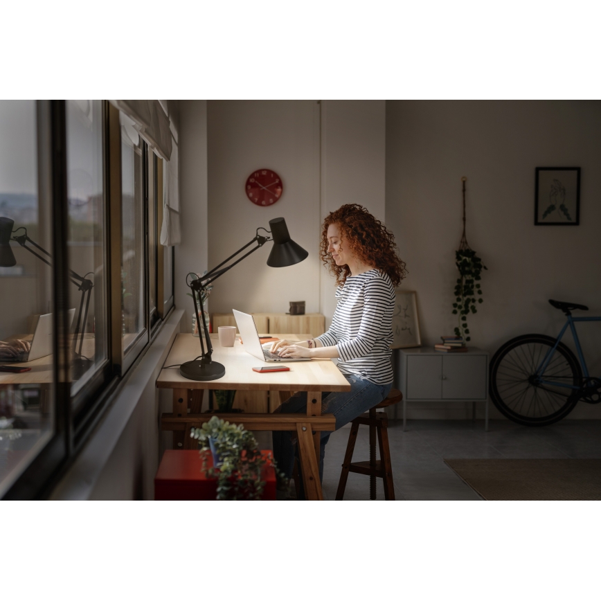 Osram - LED Stmívatelná stolní lampa OFFICE LINE LED/9W/230V 3000K černá