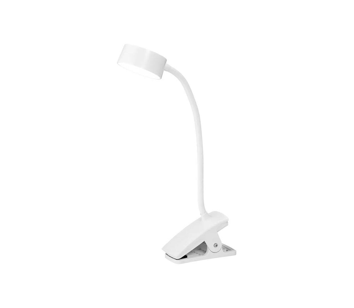 Osram - LED Stmívatelná stolní lampa s klipem OFFICE LINE LED/4,8W/230V bílá 4099854464317