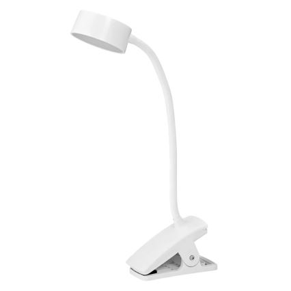 Osram - LED Stmívatelná stolní lampa s klipem OFFICE LINE LED/4,8W/230V 3000/4000/6500K bílá